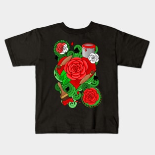 Painting Roses Kids T-Shirt